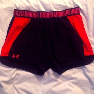 Under Armour Pink Athletic Shorts